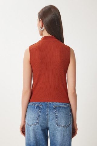 Top - Rojo teja