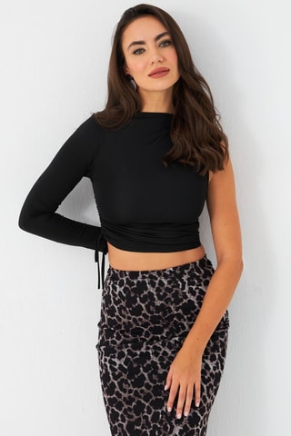 Crop top - Negro