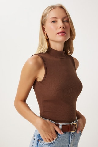 Top - Marrón