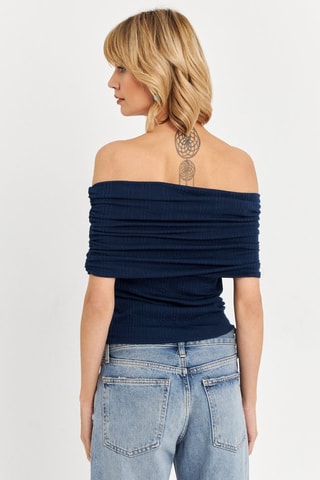 Top - Azul marino
