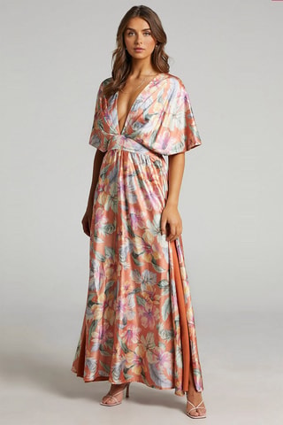 Vestido largo - Naranja