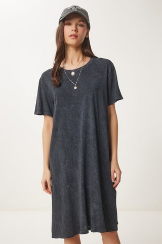 Vestido recto - Antracita