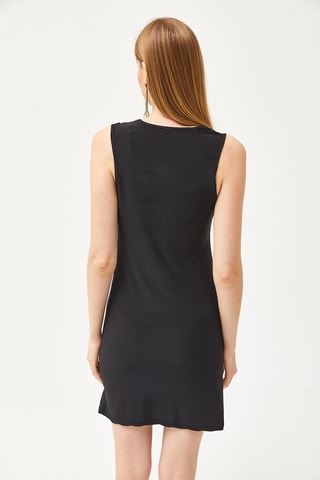 Vestido de tubo - Negro