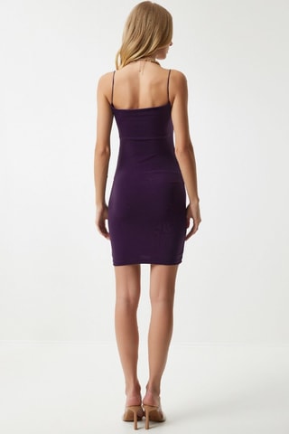 Vestido corto - Violeta