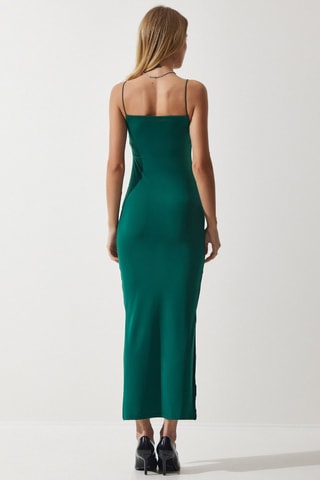 Vestido recto - Verde claro