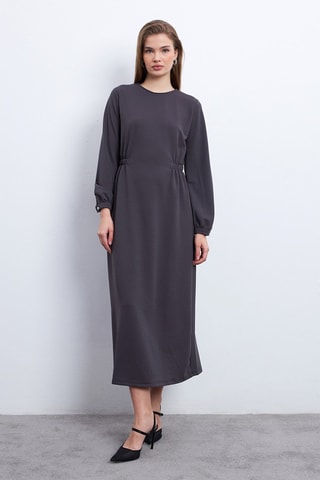 Vestido recto - Antracita