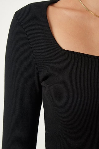 Vestido de tubo - Negro