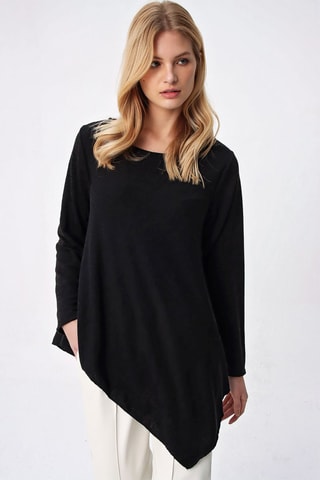 Túnica regular fit - Negro