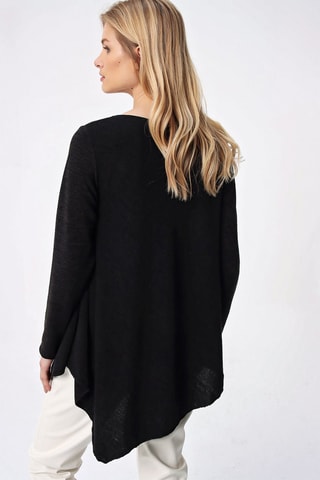 Túnica regular fit - Negro