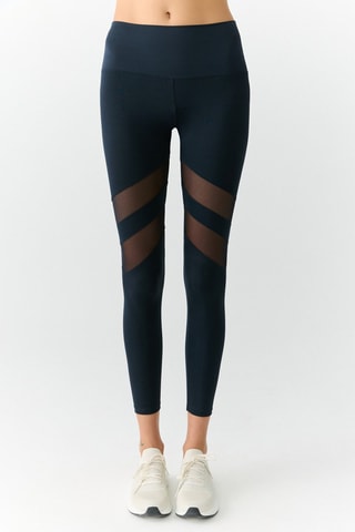 Leggings de tiro alto - Azul marino