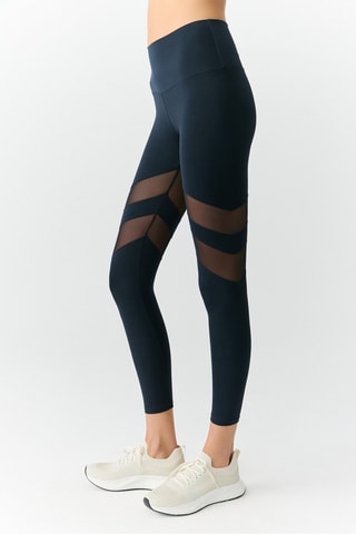 Leggings de tiro alto - Azul marino