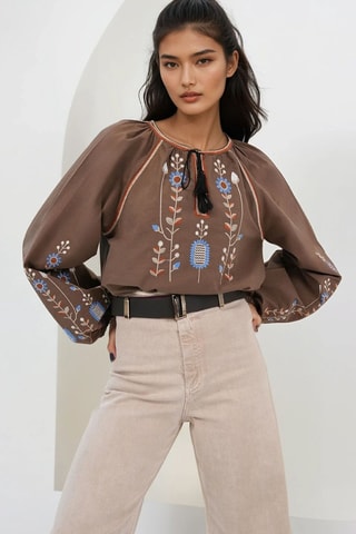 Blusa - Marrón