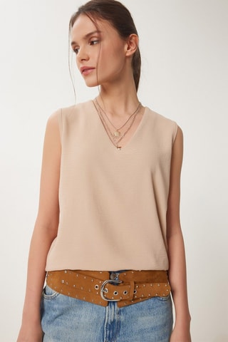 Blusa - Beige