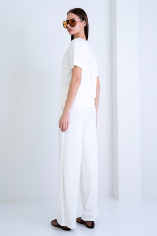 Camiseta y pantalón - Crudo
