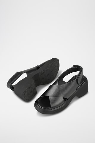 Sandalias de tacón - Negro
