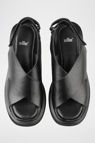 Sandalias de tacón - Negro