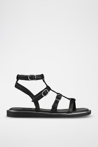 Romanas de piel - Negro