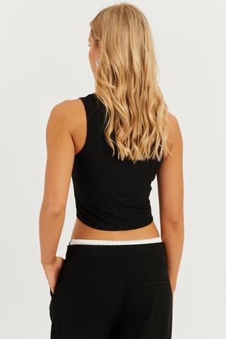 Crop top - Negro