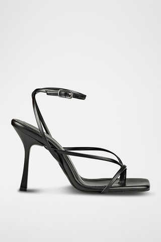 Sandalias de tacón - Negro