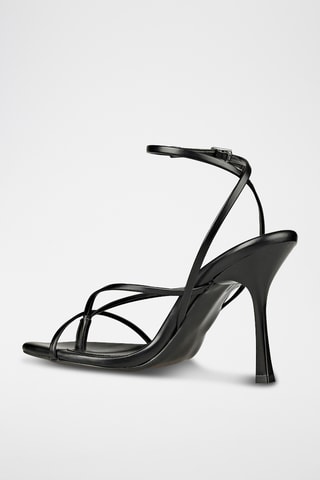 Sandalias de tacón - Negro