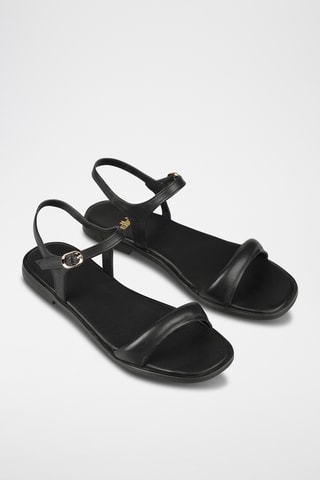 Sandalias con plataforma - Negro