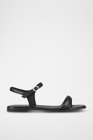 Sandalias con plataforma - Negro