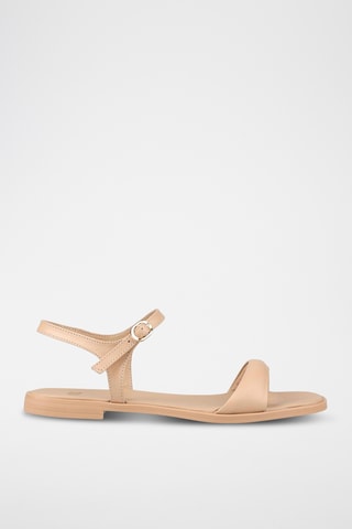 Sandalias con plataforma - Beige