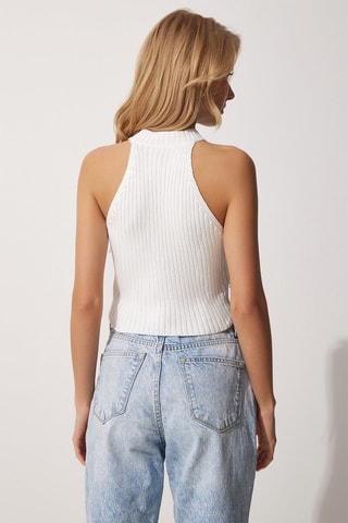 Blusa sin mangas - Crudo