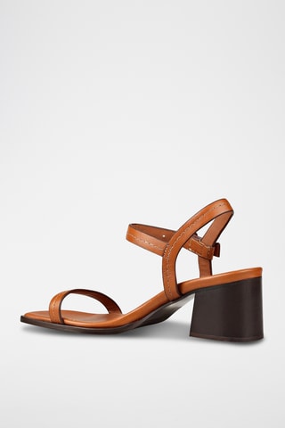 Sandalias de tacón - Camel