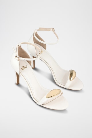 Sandalias de tacón - Blanco