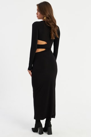 Vestido largo - Negro