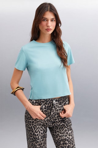Camiseta - Azul claro