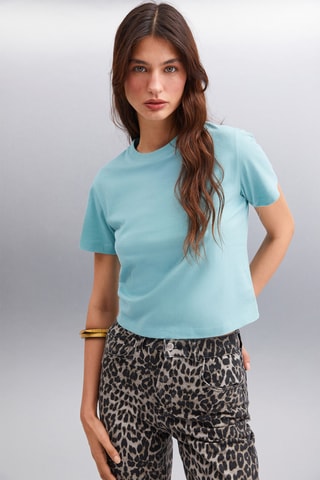 Camiseta - Azul claro