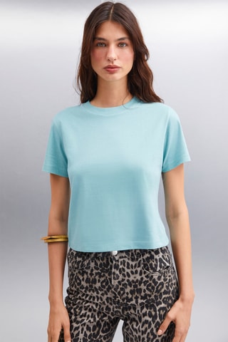 Camiseta - Azul claro