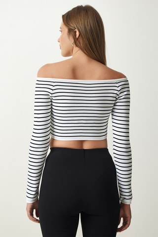 Crop top - Blanco