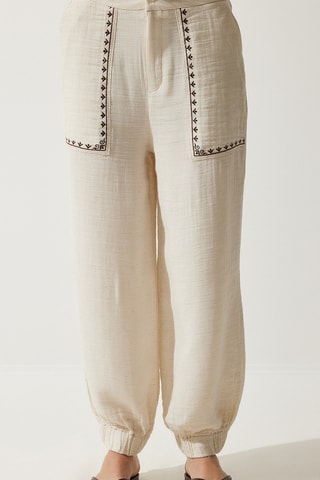 Pantalón - Beige