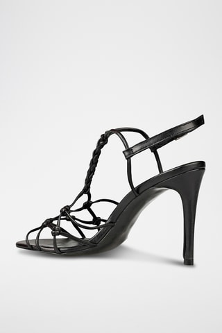Sandalias de tacón - Negro