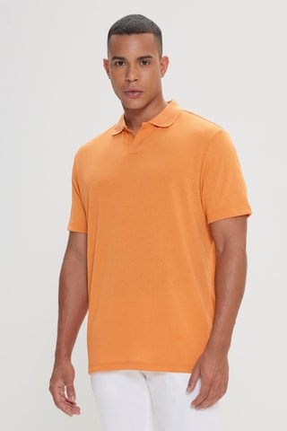 Polo regular fit - Naranja