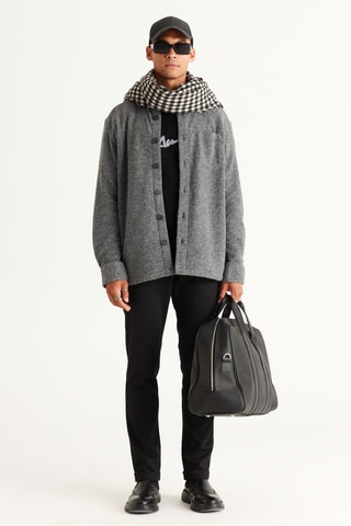 Sobrecamisa oversize - Gris
