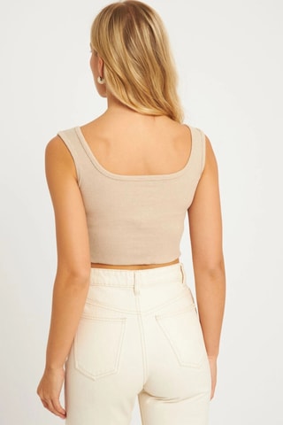 Crop top - Beige