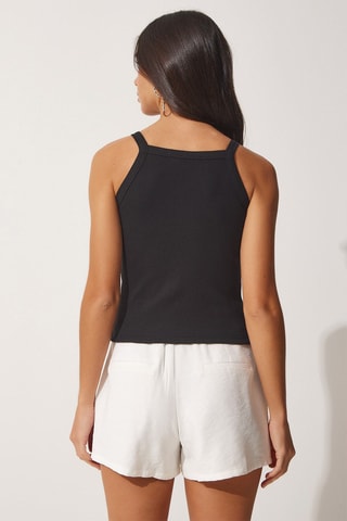 Crop top - Negro