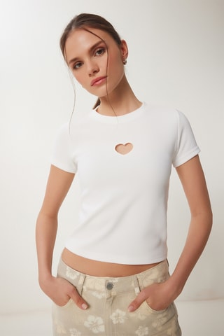Camiseta - Beige