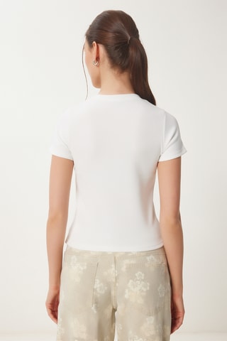 Camiseta - Beige