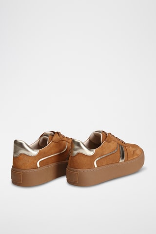 Zapatillas con plataforma - Camel