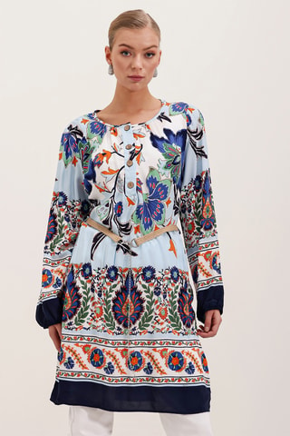 Vestido - Azul claro