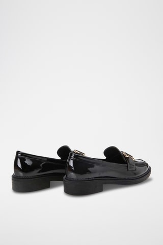 Mocasines con brillo - Negro