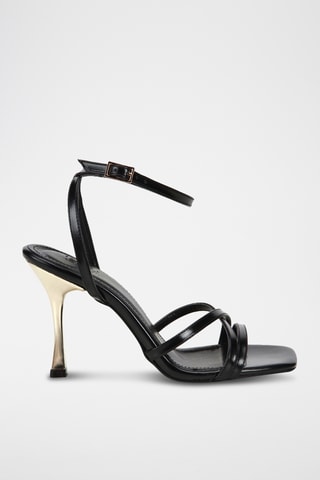 Sandalias de tacón - Negro