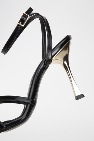 Sandalias de tacón - Negro
