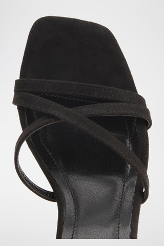 Sandalias de tacón - Negro