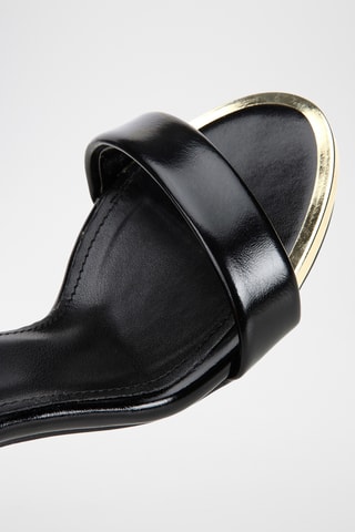 Sandalias de tacón - Negro